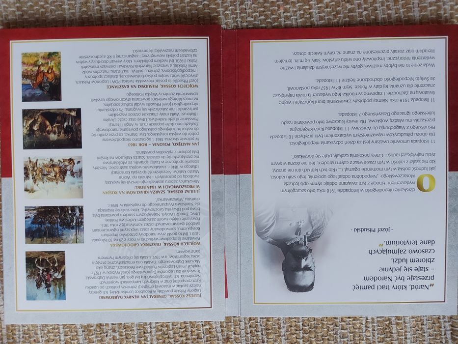 Mennica Polska na 100 Lat Polskiej Niepodległości Droga do Wolności