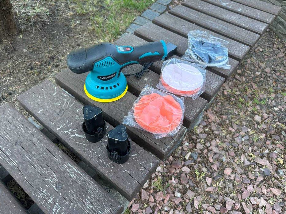 Аккумуляторная полировальная машинка 2АКБ для полировки Makita Макита