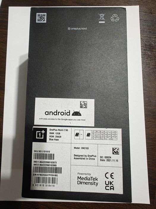 OnePlus Nord 2 5G 12GB / 256GB