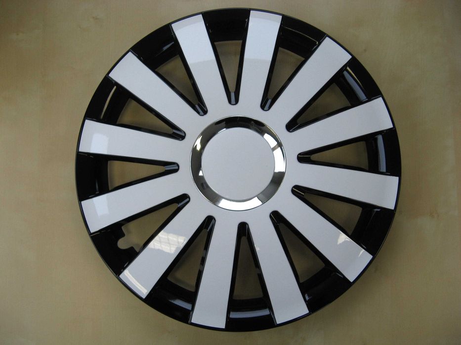 Kołpaki BIAŁE 14 15 16 Opel 13 Ford Citroen Seat Renault KIA VW Mazda
