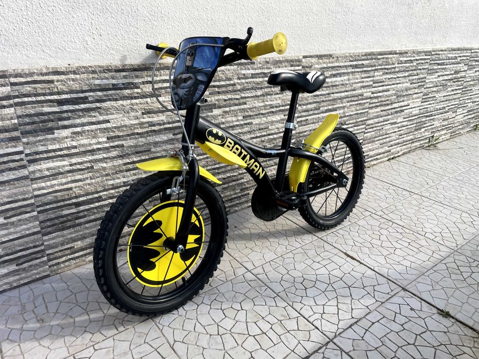 bicicleta criança batman