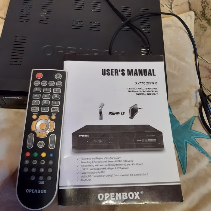 Тюнер Опенбокс X770CIPVR  чистой Индонезия не Китай состояние СУПЕР !