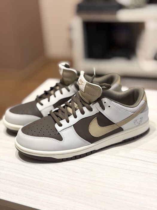 Nike Dunk Low Beige Brown Bear 45 розмір