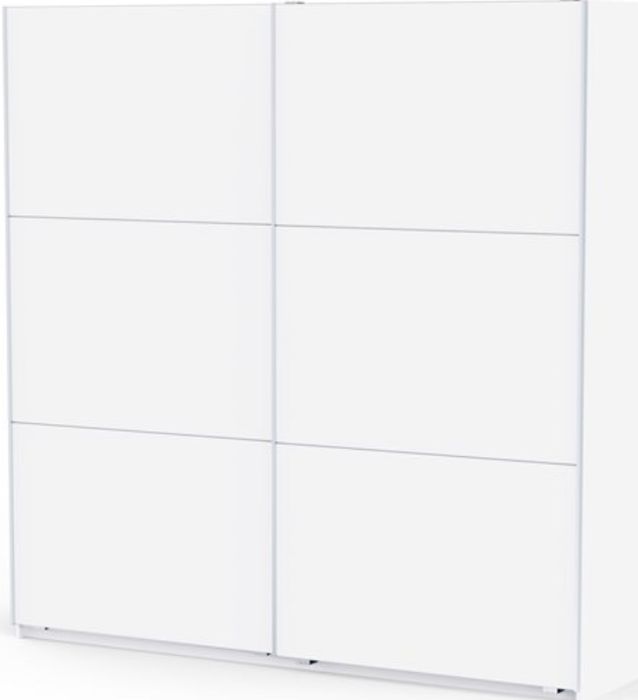 roupeiro branco, com 220 cm