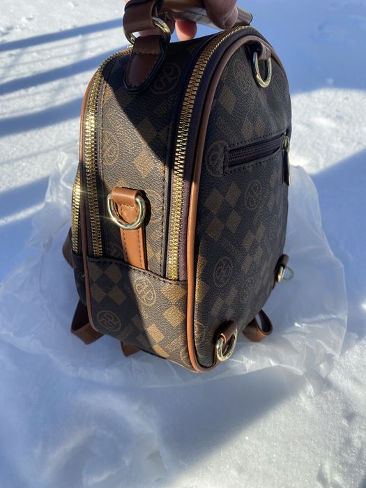 Жіноча сумка рюкзак через плече, для жінок/дівчат, дизайнерьска