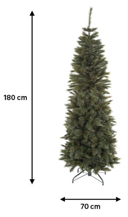 Árvore Natal Slim 180cm