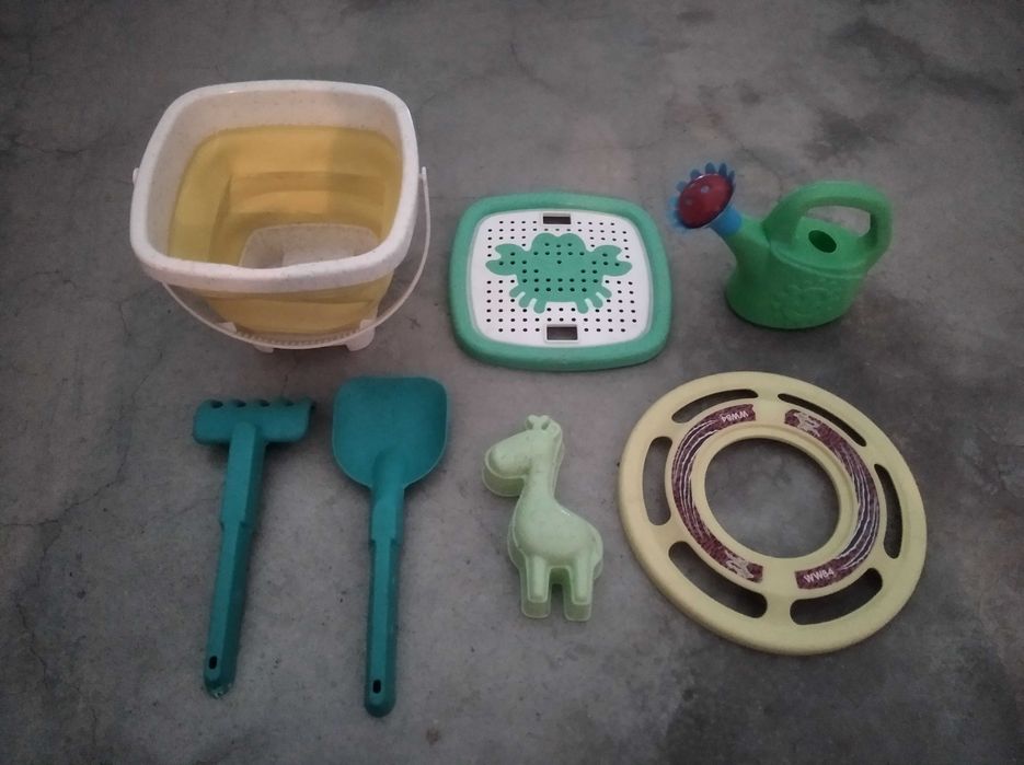 Conjuntos de brinquedos / jogos de praia 10+ peças