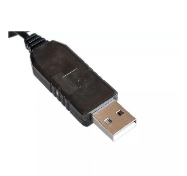 Кабель преобразователь напряжения с USB 5V на DC 12V (5.5/2.1mm) 0.8м