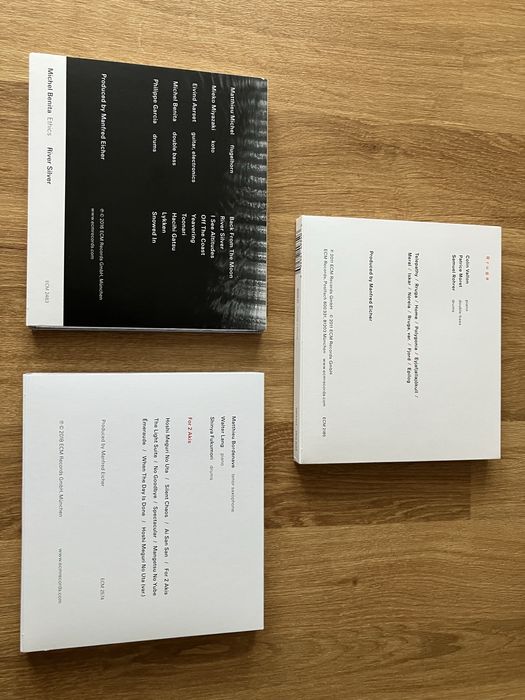 Płyty Cd ECM jazz zestaw