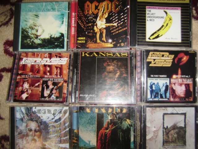 CD    KANSAS  King .Diamond , Porcupine  tree .Pendragon .Metallica
