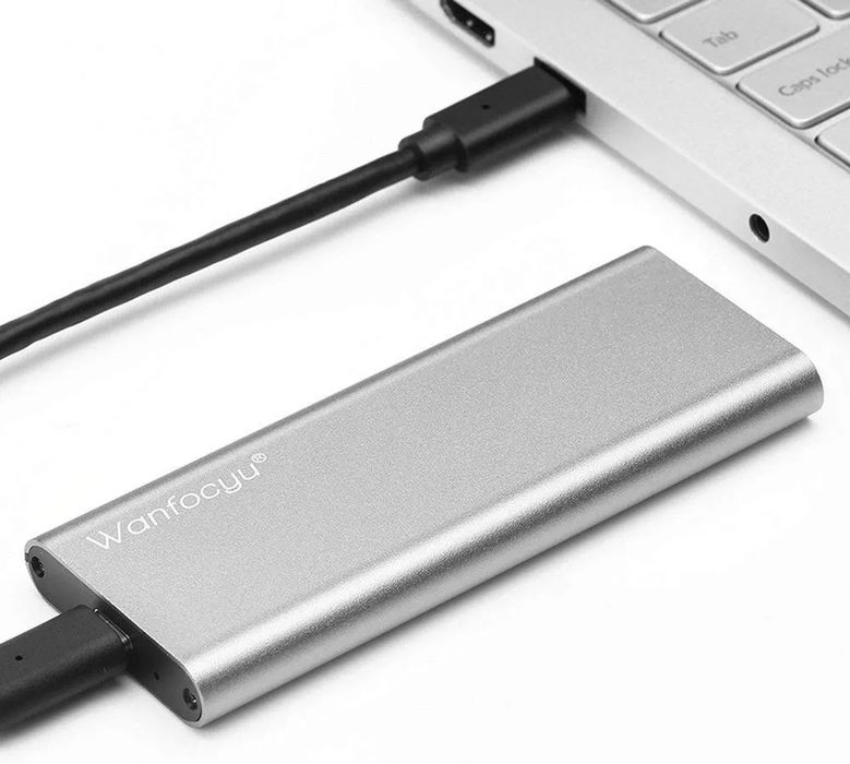 Adapter obudowa dysku SSD USB typ C M.2 NVMe B658