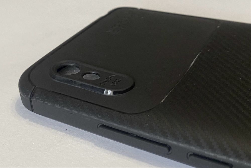 Чехол Xiaomi Redmi 9A Carbon Захисний Протиударний