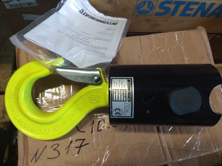 Hak do Rotator/Obrotnica/HDS/HIAB/PALFINGER/Fi 60mm/CERTYFIKAT!!!