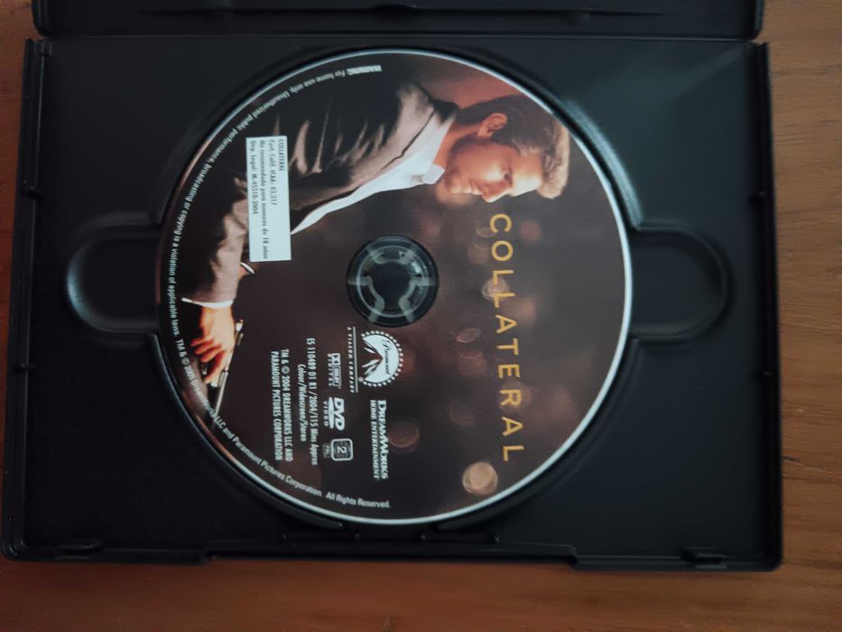 filme dvd original - colateral