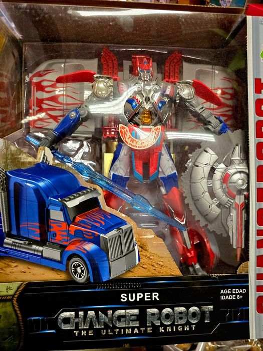 Ekstra robot dla dzieci Wielki Transformers Optimus nowy