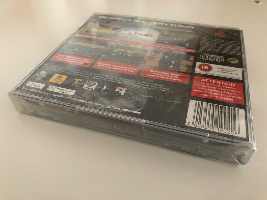 Jogo NOVO/SELADO PS1 PSX Playstation GTA GTA2 Grand Theft Auto 2