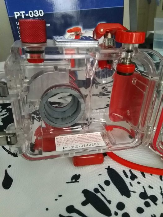 Caixa máquina fotográfica à prova de água - Olympus PT-030