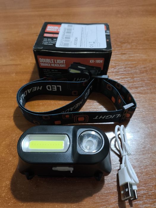 Фонарик с акумулятором, фонарик-повербанк