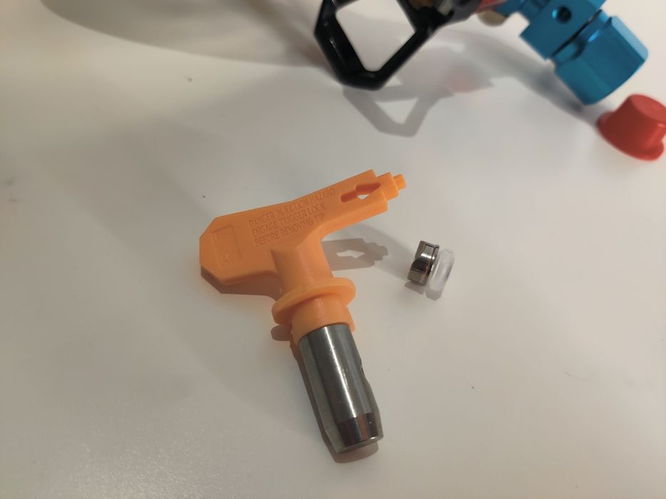 Guia para recortes (máquina Airless).