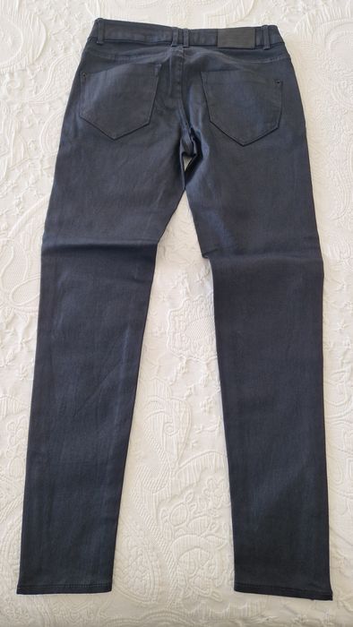 Calças Zara pretas skinny, tamanho 36 novas