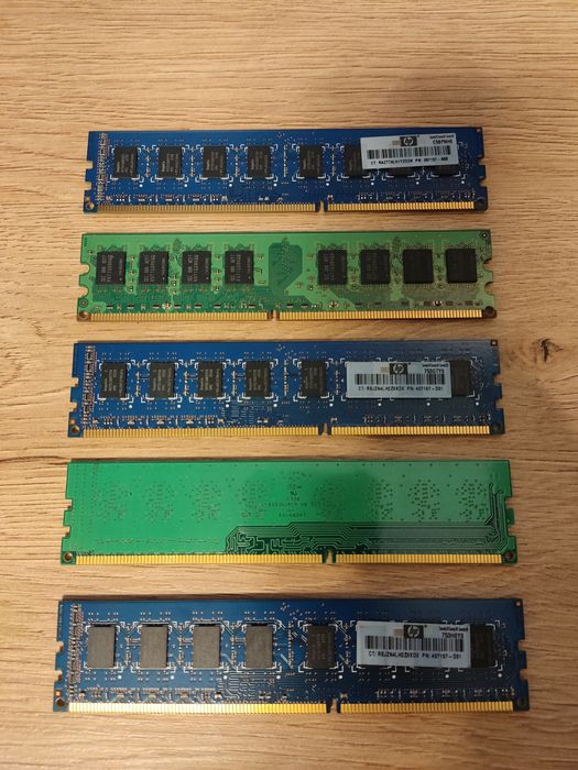 Kości ramu ddr3 Hp/Goodram/Samsung
