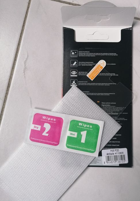 Película protetora nova para telemóveis