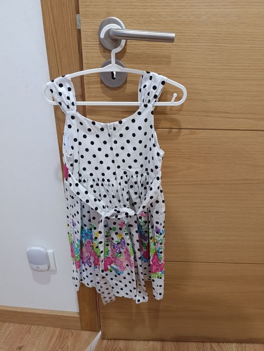 Vestido florido  menina