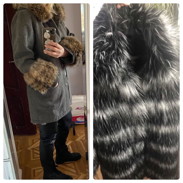 Парка на меху , шубка,  дублянка divais