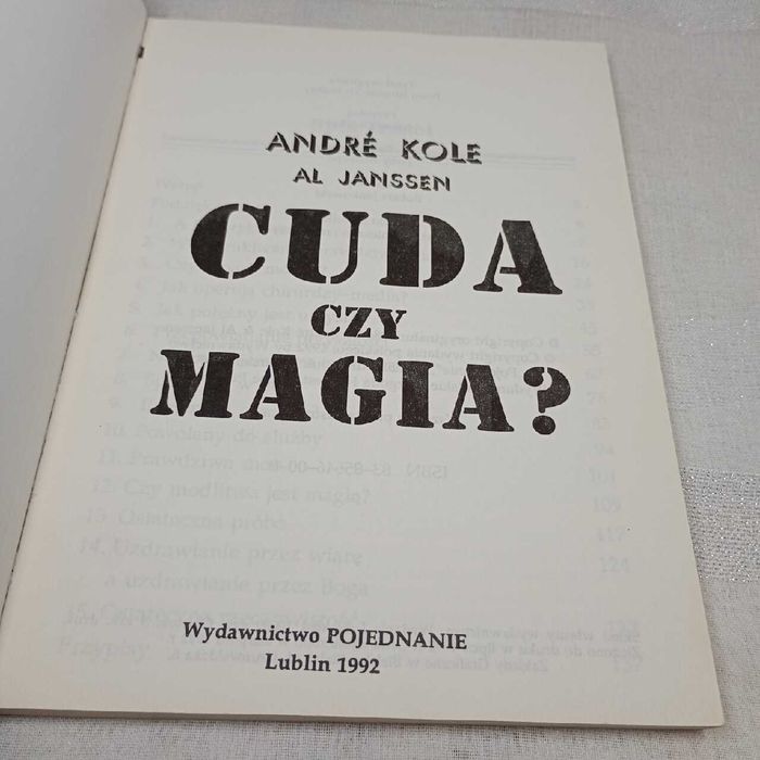 Cuda czy magia? Andre Kole, Al Janssen