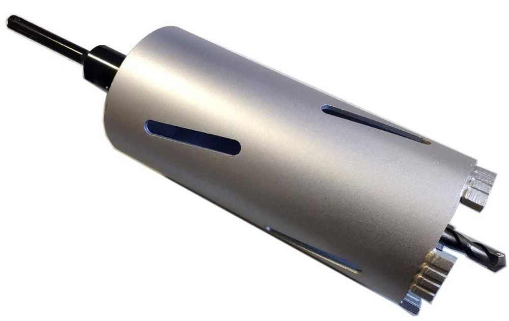 Otwornica, koronka diamentowa M22 z adapterem SDS Plus, średnica 63mm