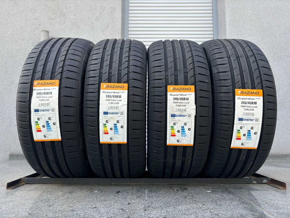 x4 letnie 245/45R18 Trazano ZuperEco 2024r 100W XL C,B,72db gwarancja