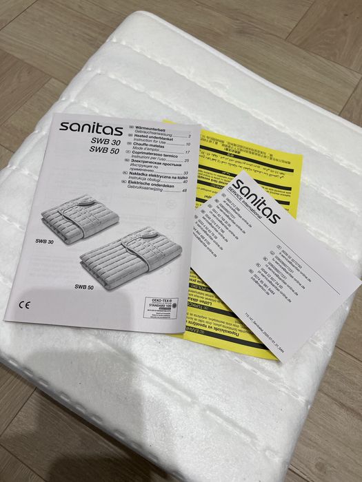 Koc grzewczy elektryczny mata Sanitas SWB50