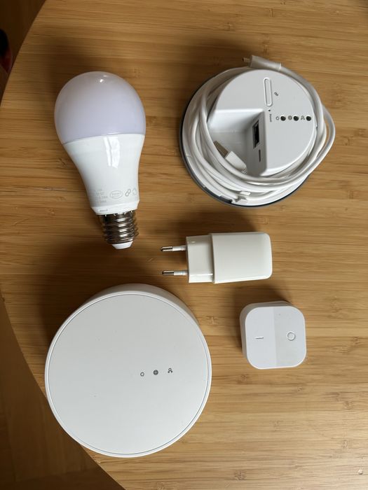 IKEA TRÅDFRI – zestaw Smart Home + żarówka LED E27 + pilot + gateway