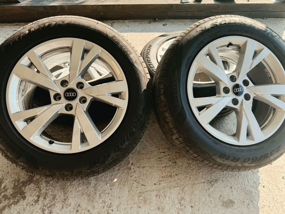 4x koła audi 18" opona pirelli 235/60R18