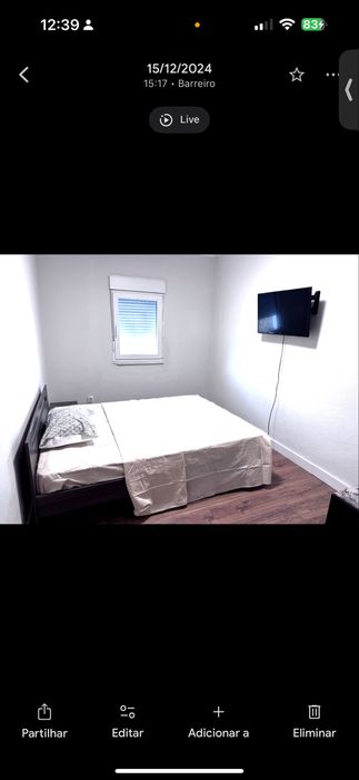 Quarto mobilado