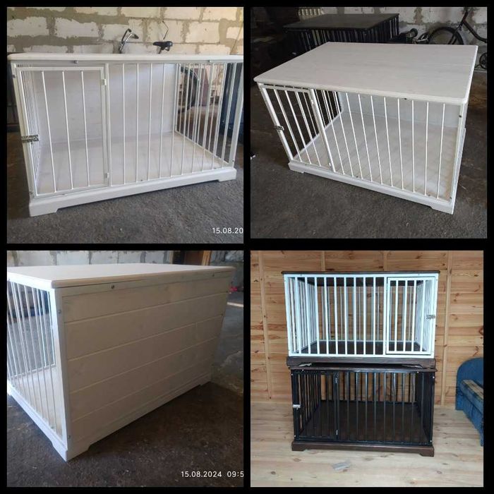 Будки та вольєри для собак (Великий вибір, індивідуальні замовлення)