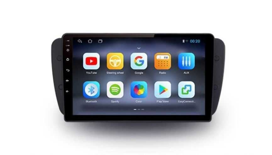 Seat Ibiza 6J Rádio Android CarPlay Android Auto sem Fios GPS 9"