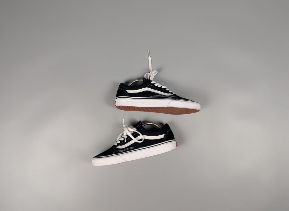Кеди жіночі (39, 25 см) Vans Old Skool Black Оригінал