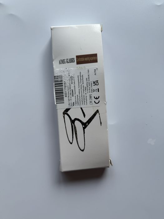 Okulary do komputera czarne – blokada światła niebieskiego unisex