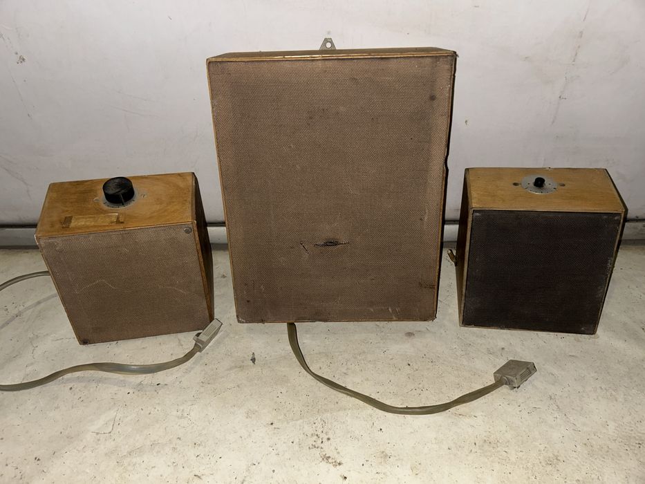 Glosnik radiowezlowy Szkola Vintage PRL