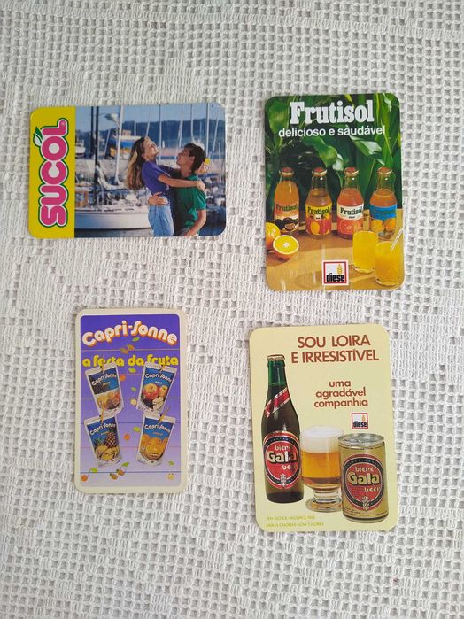 Calendários da Capri-Sonne e Sucol - 1990 / 1991 / 1992