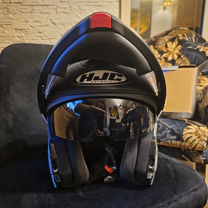 Kask HJC i90 szczękowy, rozm. [S 55-56], stan jak nowy, Pinlock