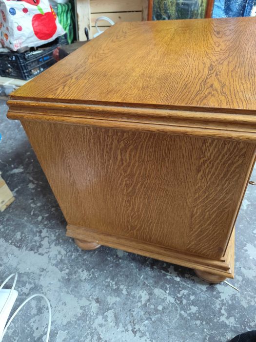 Szafka dębowa pod telewizor