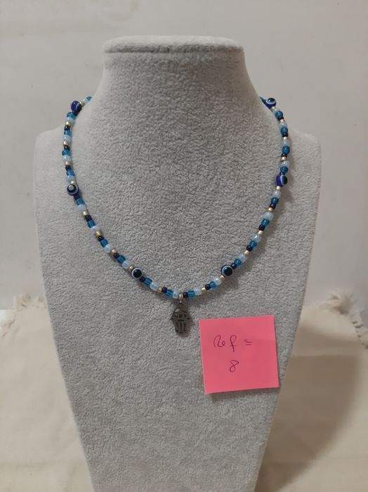 Colares de missangas do projecto Seis Mãos