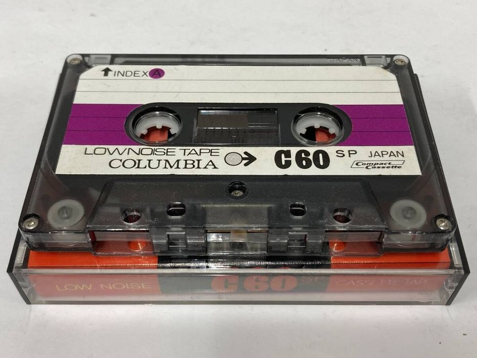 8 аудіо касет Columbia C60 SP, одним лотом