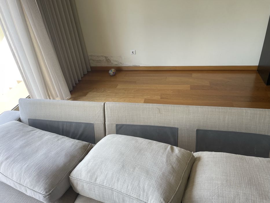 Sofa 3 lugares + chaise longue KIVIK