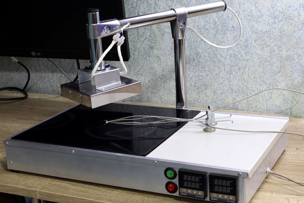 Инфракрасная термостанция, нижний подогрев