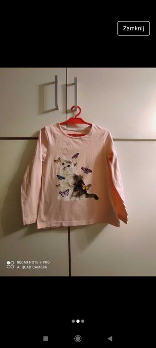 Bluzka t-shirt dla dziewczynki