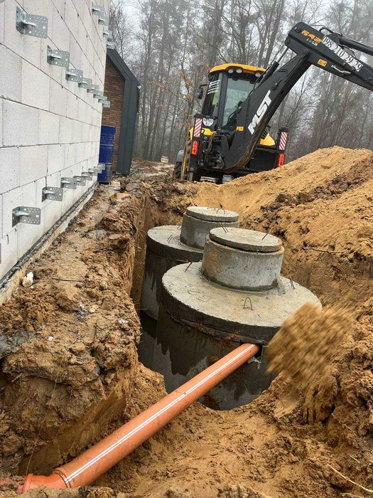 Монтаж септиків і каналізації під ключ у Києві та Київській області