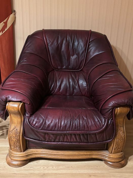 Диван шкіряний ,